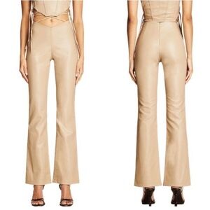 I.AM.GIA Zoey Faux Leather Lace Up Pant